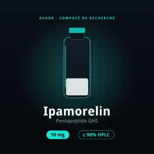 Ipamorelin 10 mg — composé de recherche ≥98% HPLC
