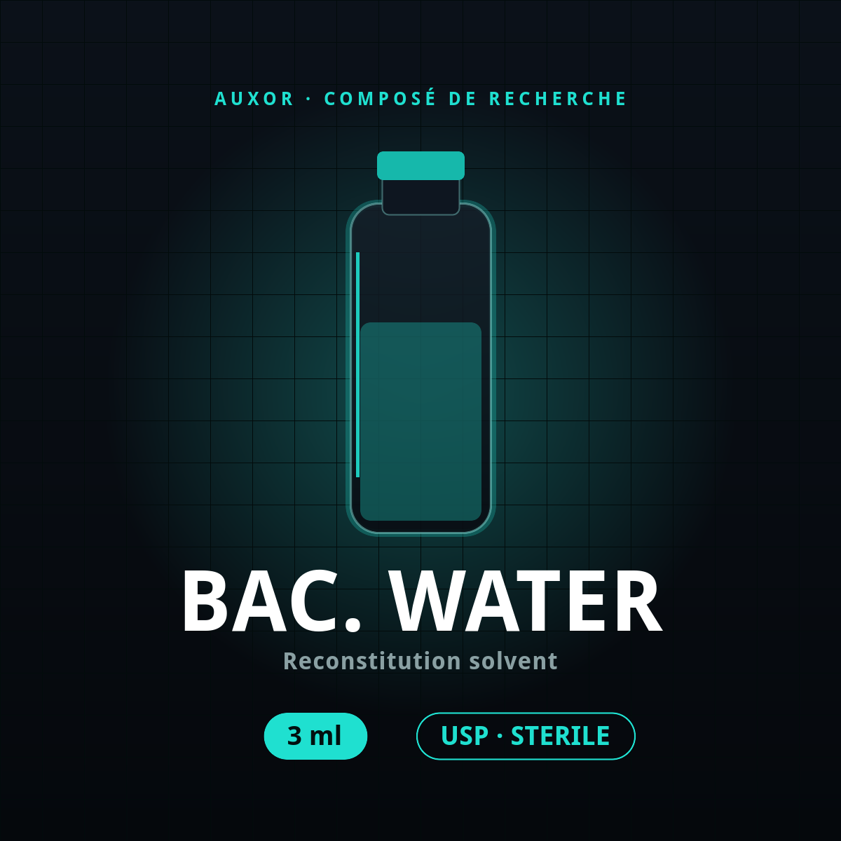 Bacteriostatic Water 3 ml